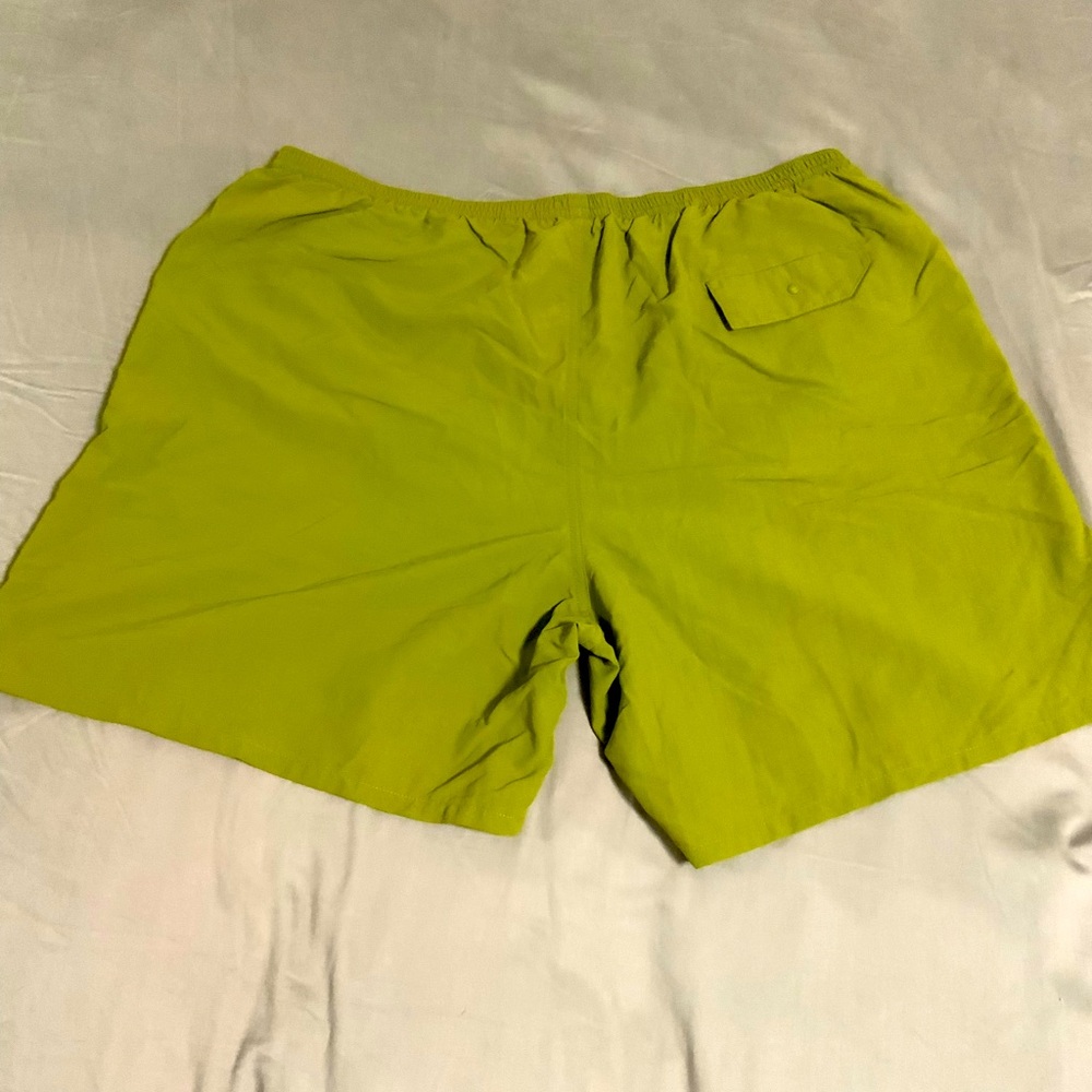 Patagonia Men's Lime Green Swim Trunks